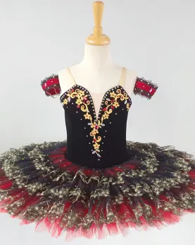 Red Don Quixote Professional Tutu Costumes Act III