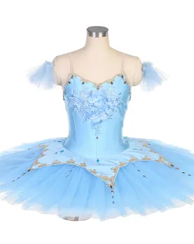 Classical Blue Ballet Tutu Costumes For Kids & Adult