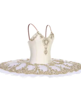 Champagne Paquita Ballet Tutu Basic Pancake Tutu Costumes