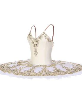 Champagne Paquita Ballet Tutu Basic Pancake Tutu Costumes