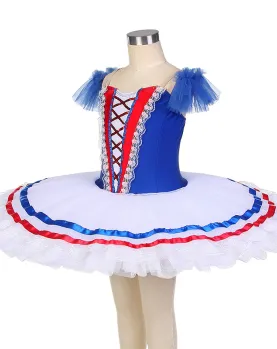 Ballet Paris Flame Costume Competition Children Adult Basic Tutu Skirt 