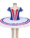 Ballet Paris Flame Costume Competition Children Adult Basic Tutu Skirt 