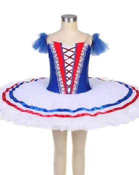 Ballet Paris Flame Costume Competition Children Adult Basic Tutu Skirt 