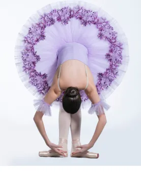Light Purple Ballet Tutu Sleeping Beauty Performance Adult Kid