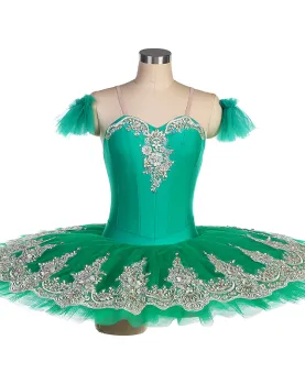Green Ballet Tutu Costumes Girl Dress Esmeralda Basic