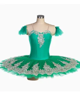 Green Ballet Tutu Costumes Girl Dress Esmeralda Basic