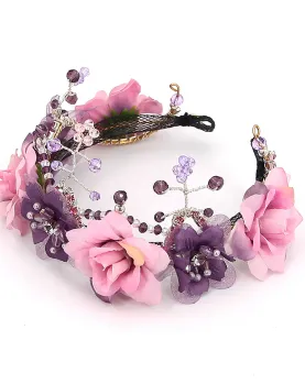 Gilsey / Geberia Ballet Flower Headpiece Tiara Handmade Professional