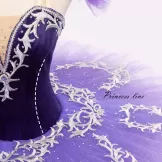 Professional Purple Tutu Costumes Lilac Fairy Flower