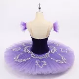 Professional Purple Tutu Costumes Lilac Fairy Flower