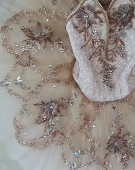 Professional Champagne Gold Ballet Yagp Stage Competition